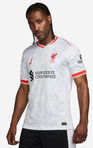 Liverpool FC ホワイト ジャージ Liverpool FC 24/25 3rd Shirt — Futbol Apparel